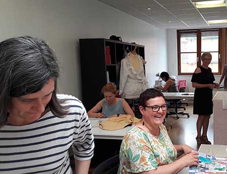 Cours de couture à Soissons dans l'Aisne